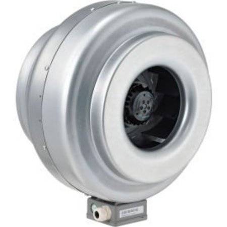 GLOBAL EQUIPMENT Global Industrial„¢ 12" Galvanized Steel Inline Duct Fan W/ Energy Star Rating DF300A1-AD6-13